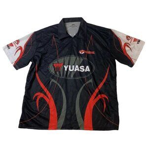 Marshall Racing Limited Edition Yuasa ATV Motocross 1/4 Zip Shirt Size 2XL